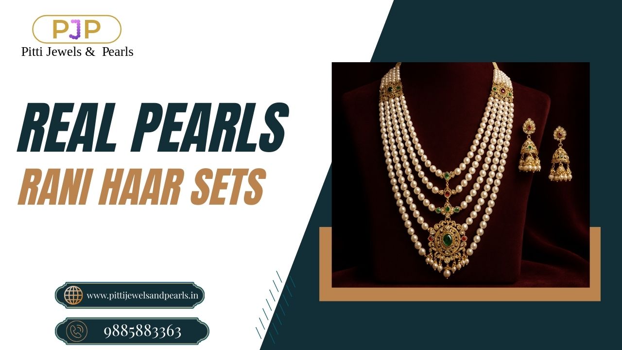 Real Pearls Rani Haar Sets