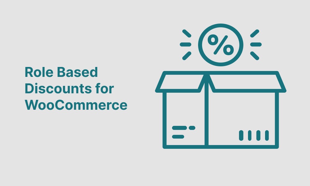 Role Based Discounts for WooCommerce